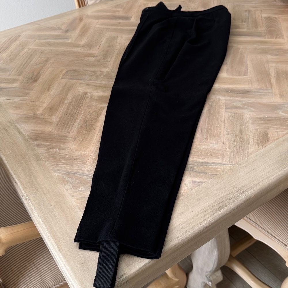 DKNY Black Nylon Blend Pants